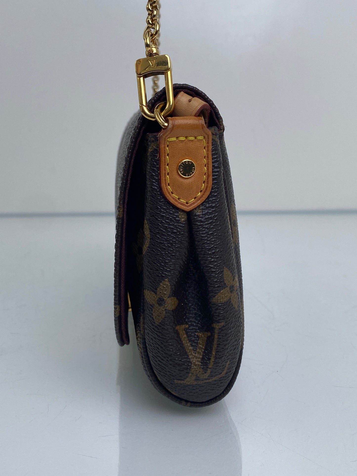 Louis Vuitton Monogram Canvas Favorite PM Crossbody Bag GHW