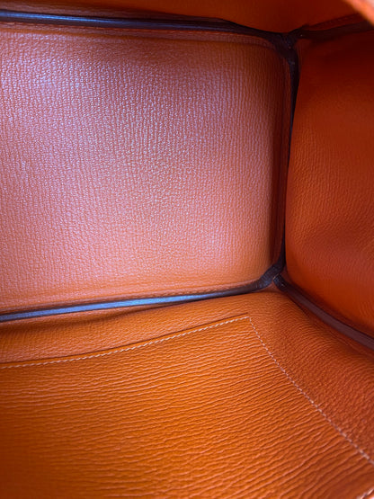 Hermes Birkin 30 Orange Poppy Epsom GHW #R