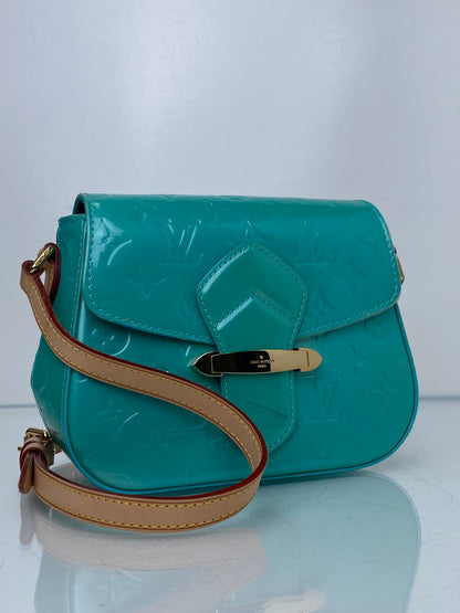 Louis Vuitton Bellflower PM Blue Vernis Crossbody