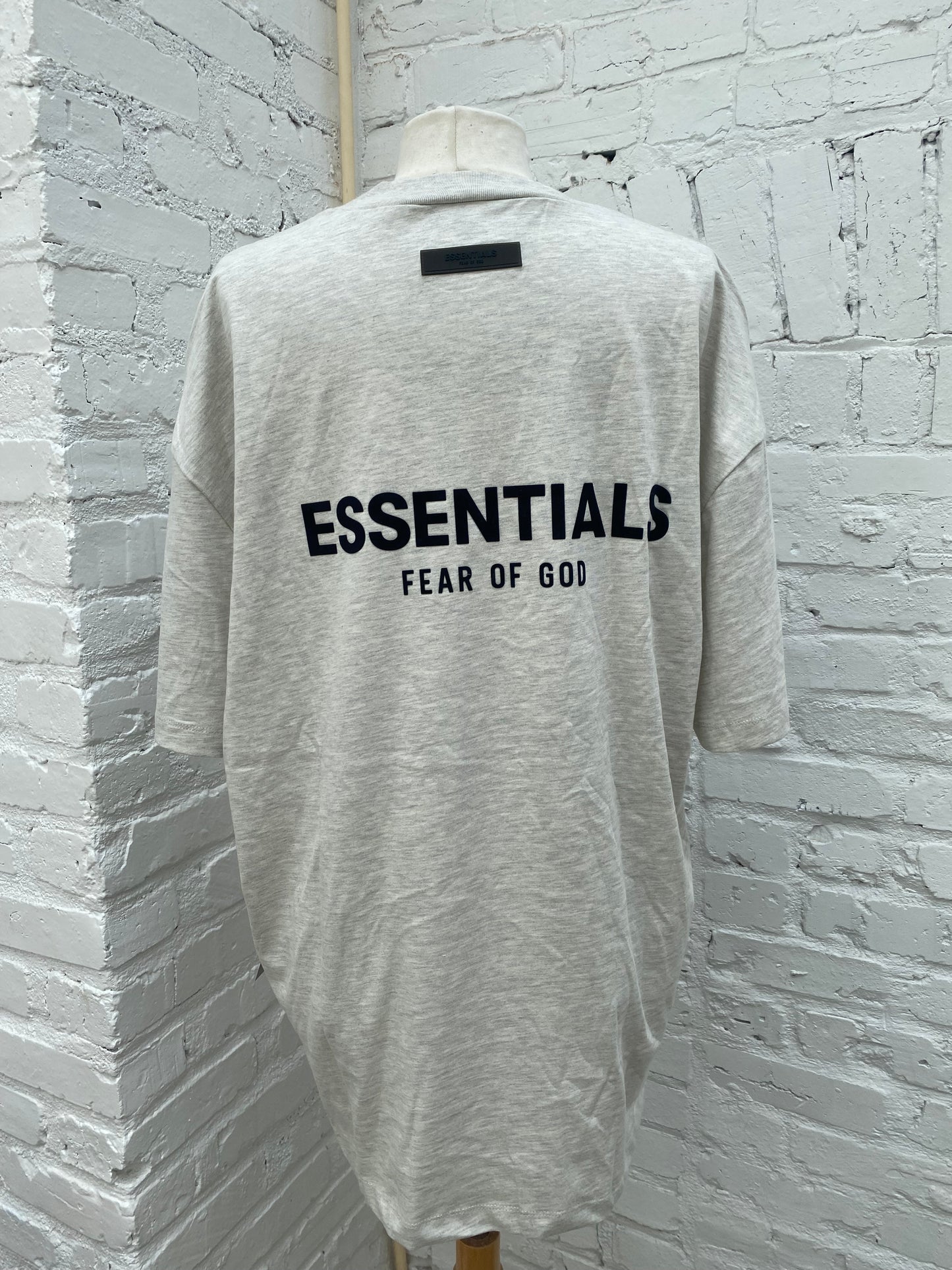 Essentials Light Oatmeal Shirt, XL