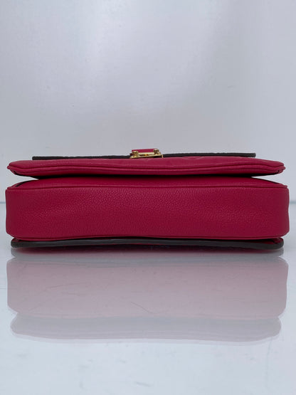 Louis Vuitton Pochette Motis Raspberry Empriente Bag GHW