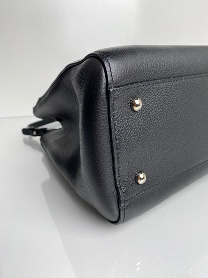 Chanel Executive Black Grained Calf Tote Bag SHW