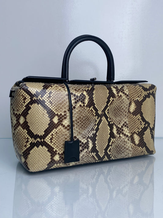 Tom Ford Black & Python Top Handle Bag RHW