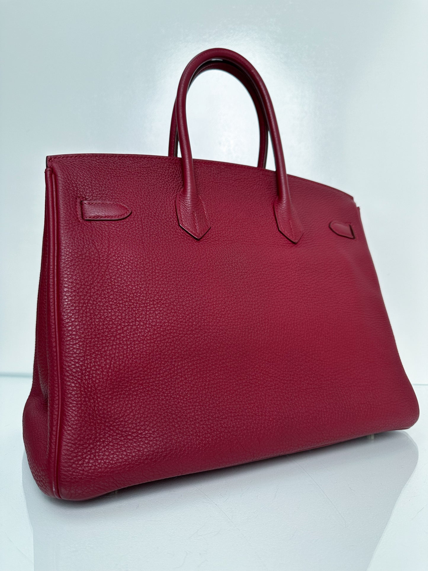 Hermes Birkin 35 Rubis Togo GHW #N