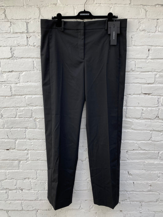 Versace Black Slacks NWT, 48