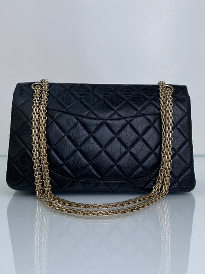 Chanel Black Reissue Medium Flap Bag GHW