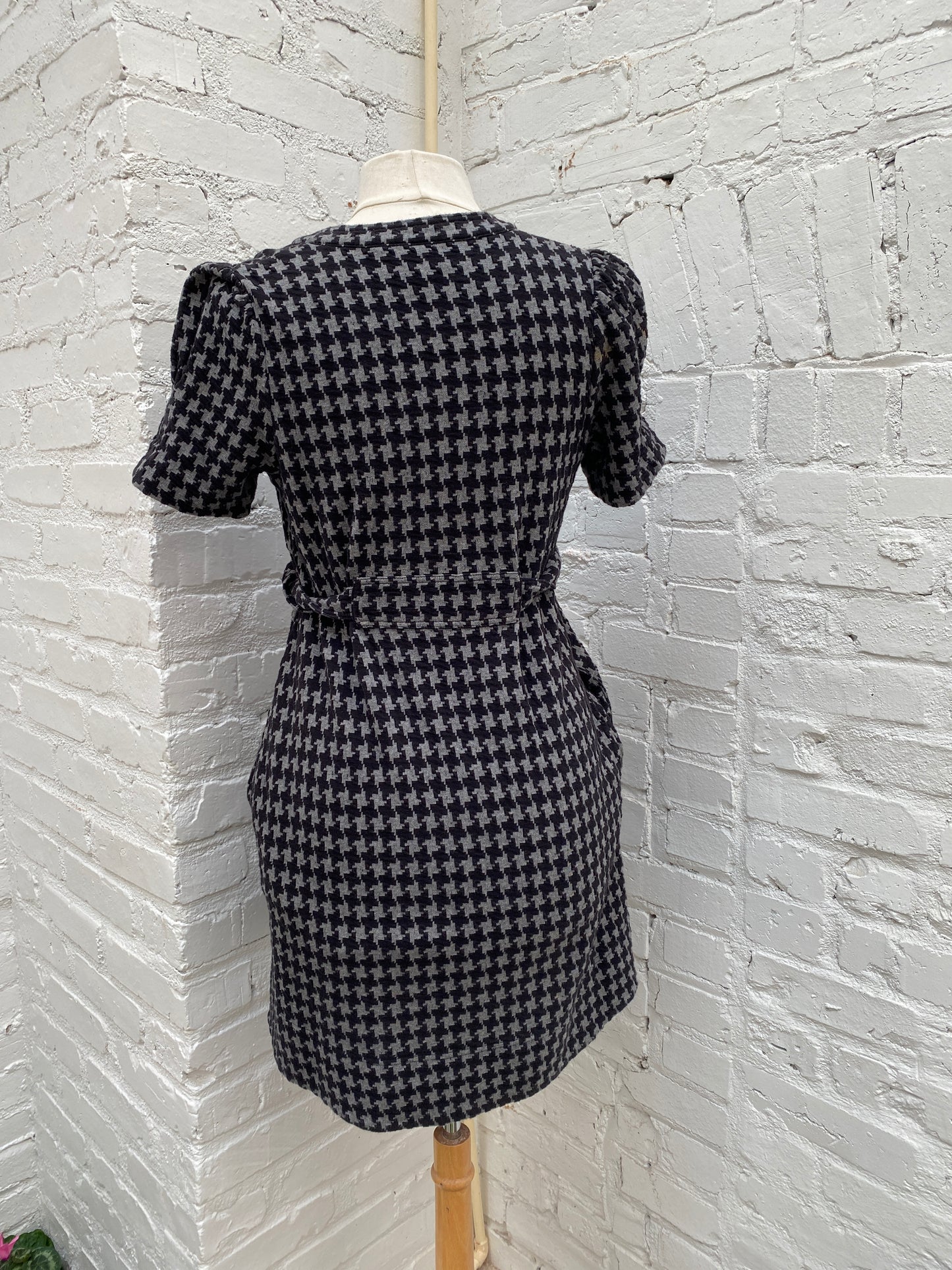 Marc By Marc Jacobs Houndstooth Dress S