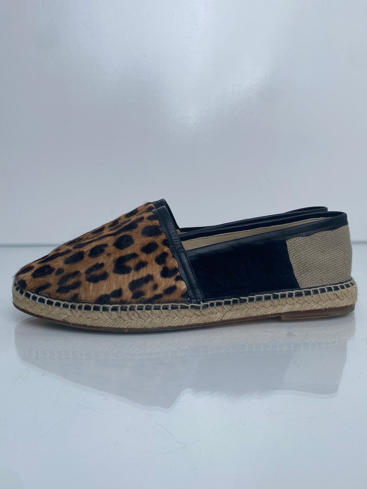 Dolce & Gabbana Men’s Cheetah Pony Hair Espadrilles, M 9