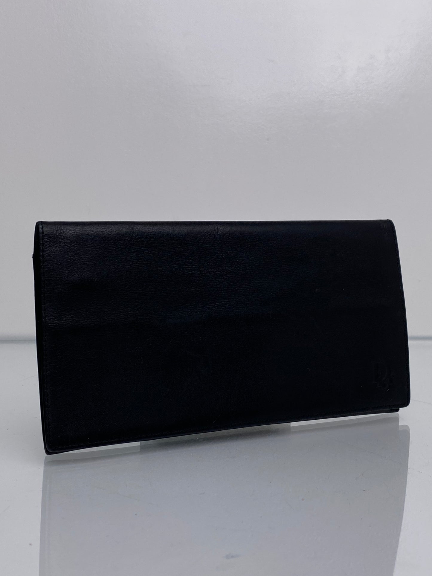 Dior Vintage Black Long Wallet