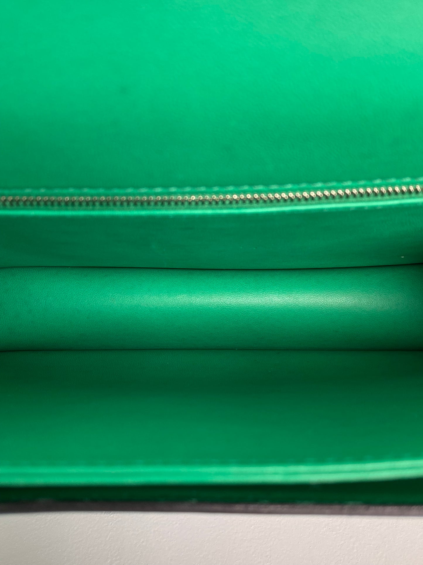 Hermes Constance 24 Bleu Paon Menthe Epsom PHW #A