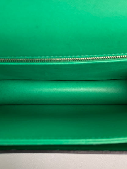 Hermes Constance 24 Bleu Paon Menthe Epsom PHW #A