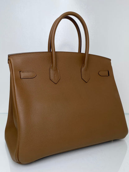 Hermes Birkin 35 Alezan Togo GHW #N