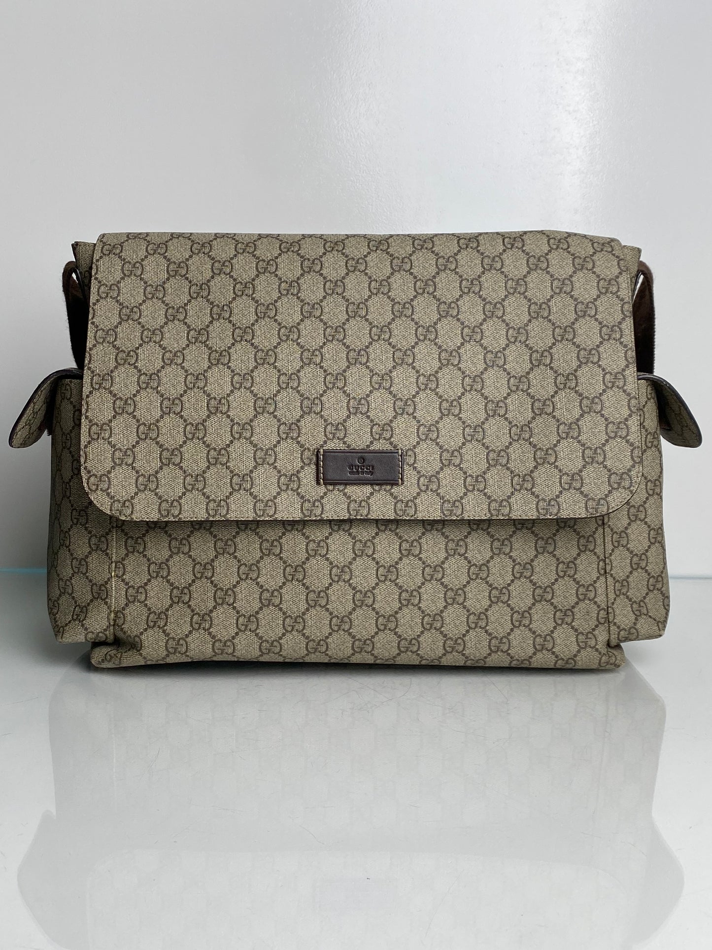 Gucci Guccisima Canvas Diaper Bag GHW