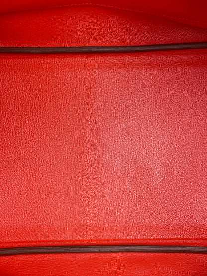 Hermes Birkin 35 Rouge Pivoine Togo GHW #X
