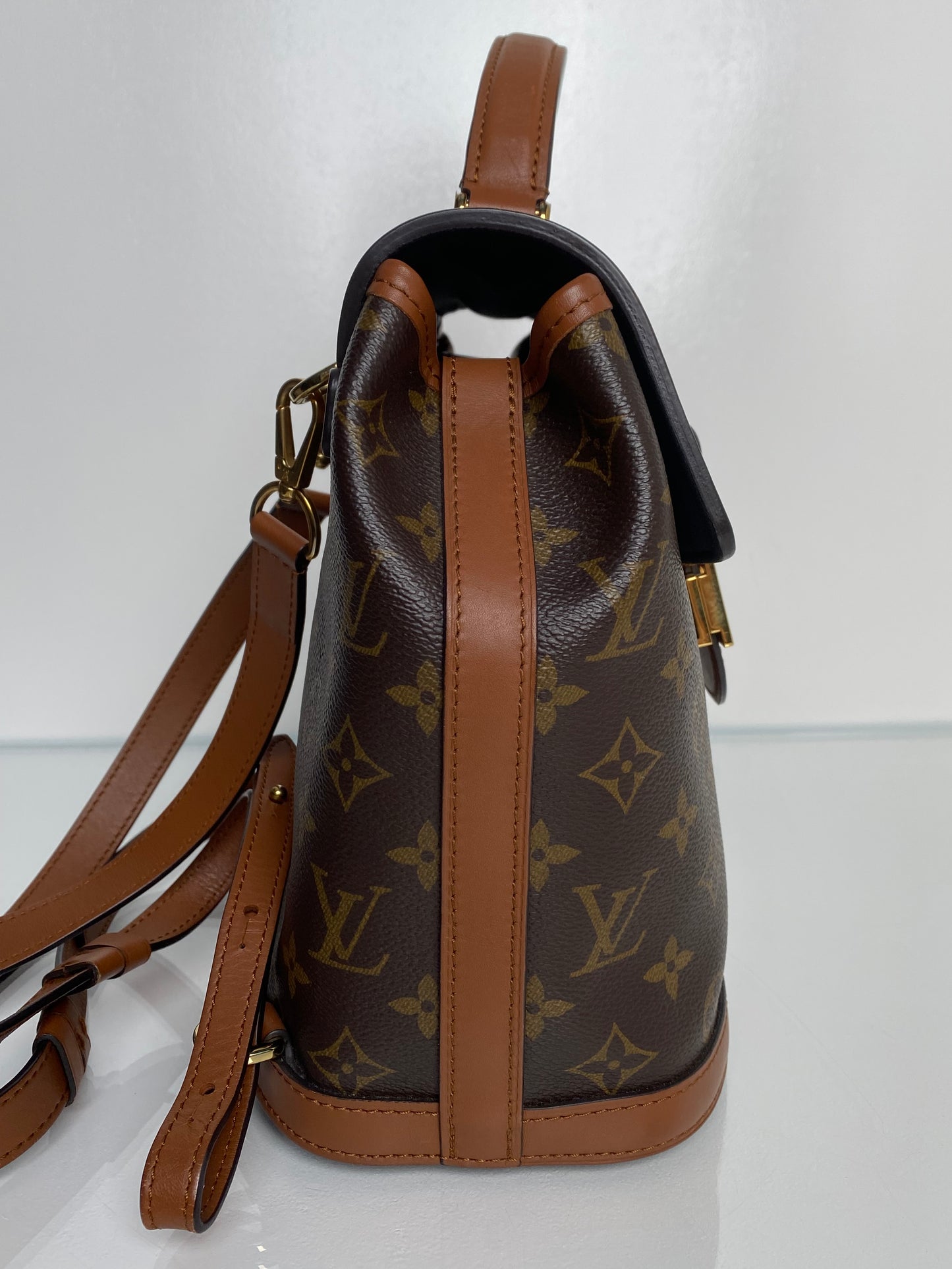 Louis Vuitton Dauphine Monogram PM Backpack GHW