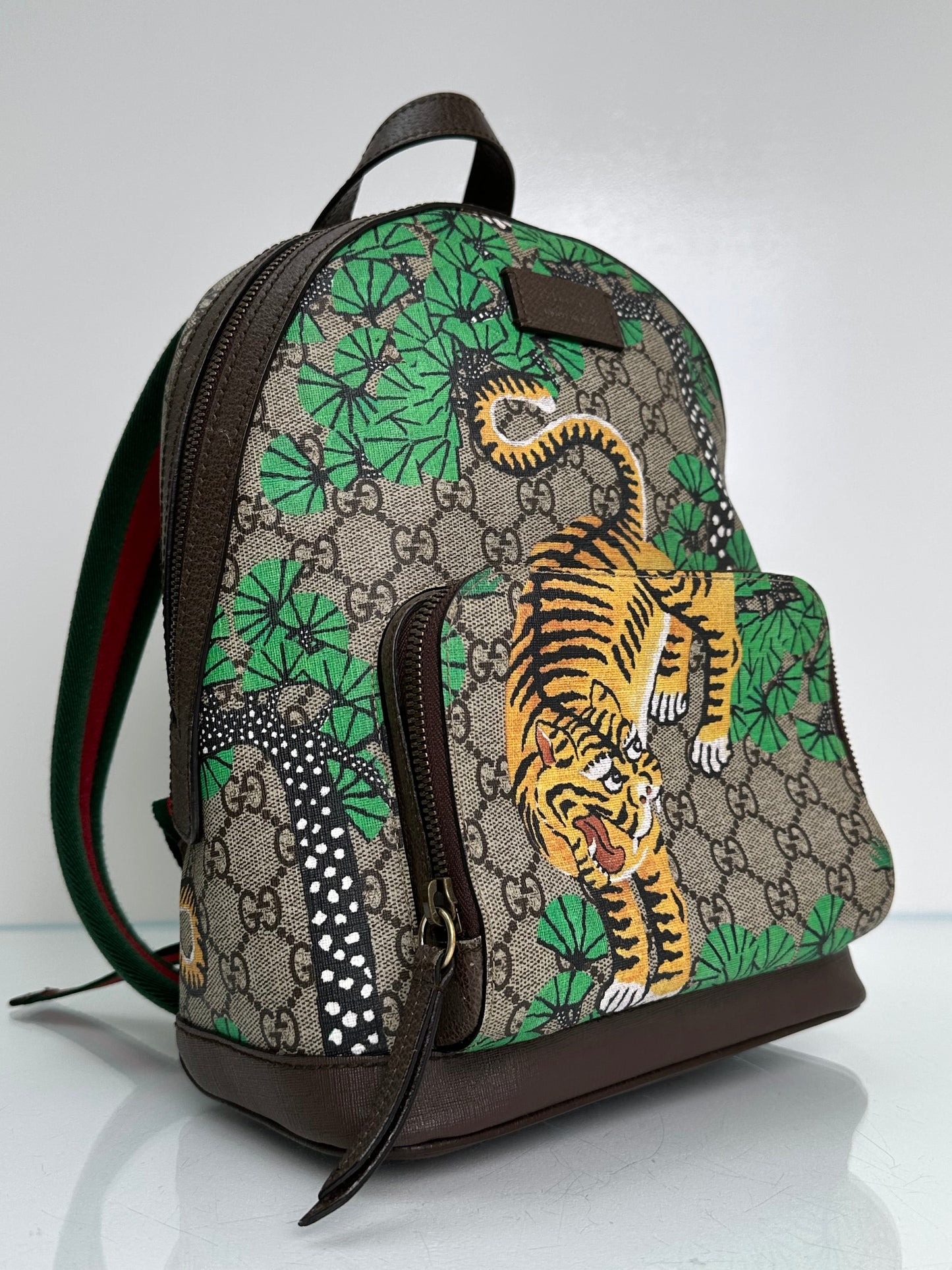 Gucci Supreme GG Bengal Backpack GHW