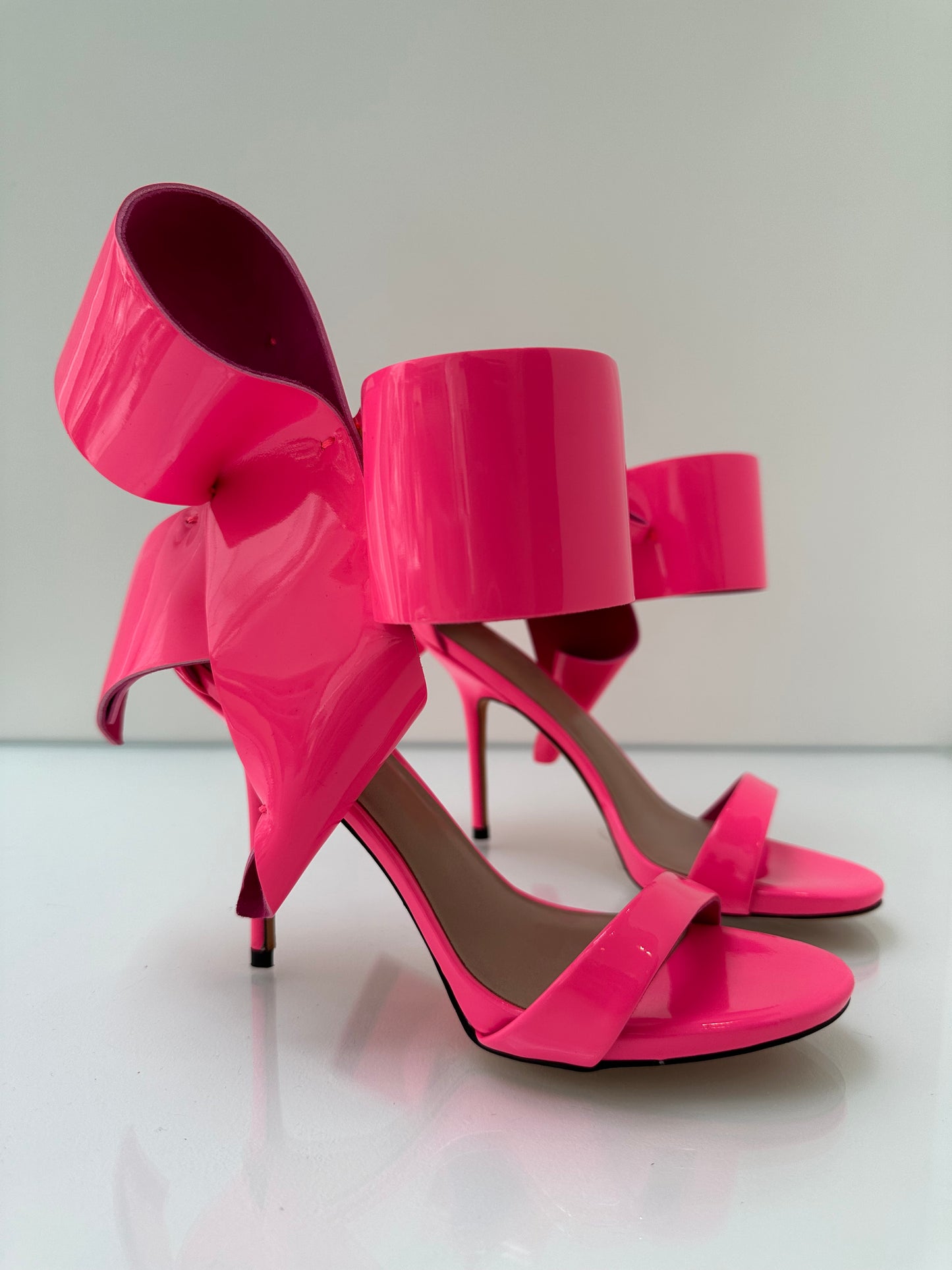 Aminah Pink Bow Heels, 7