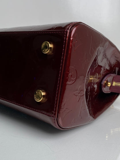 Louis Vuitton Rouge Fauviste Vernis Brea MM Bag GHW