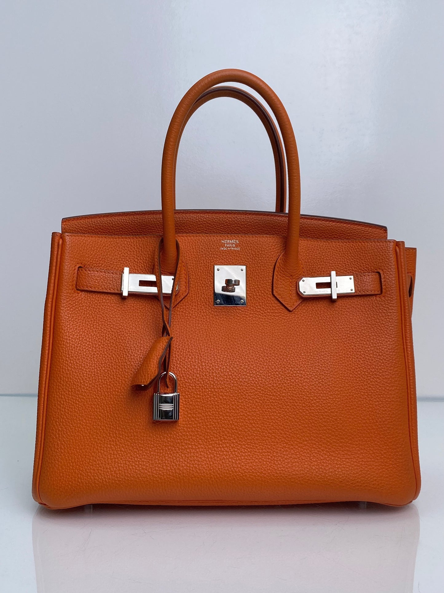 Hermes Birkin 30 Orange Togo PHW