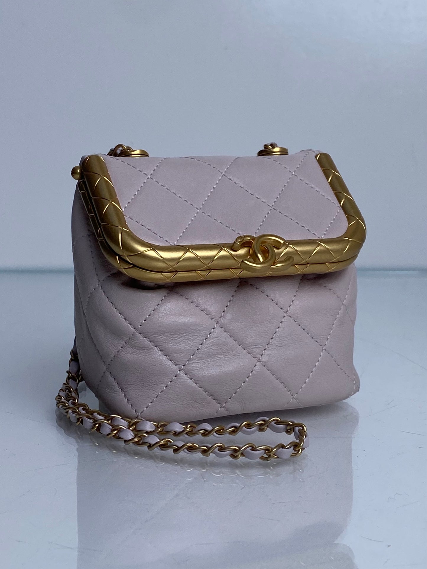 Chanel Lilac / Light Pink My Crush Mini Crossbody Bag GHW