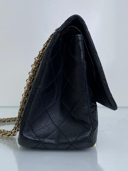 Chanel Black Reissue Medium Flap Bag GHW