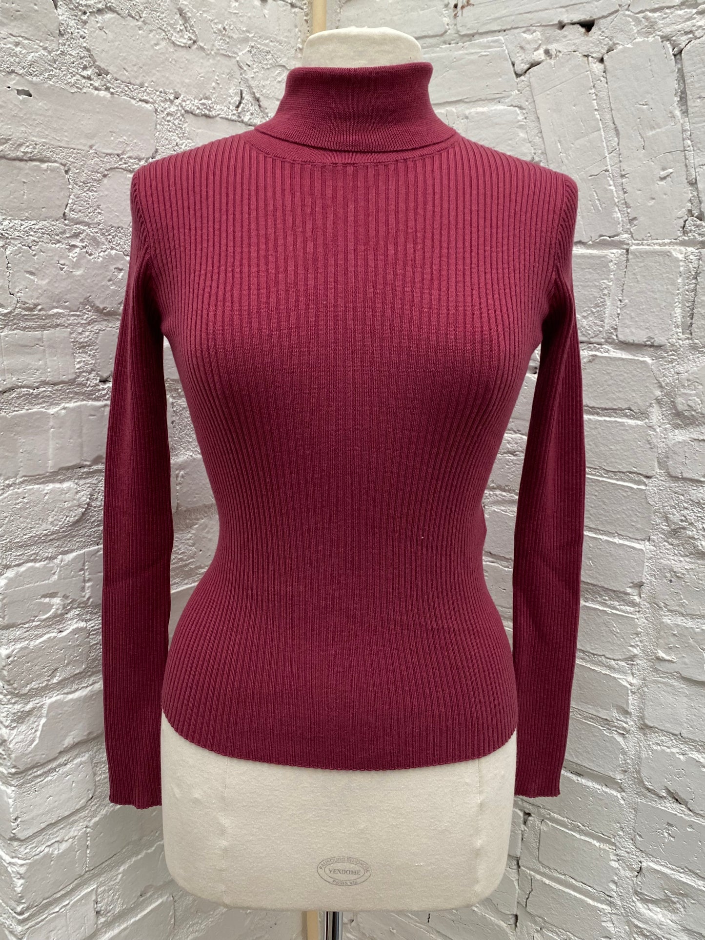 Gucci Kids Magenta Turtleneck, 12Y