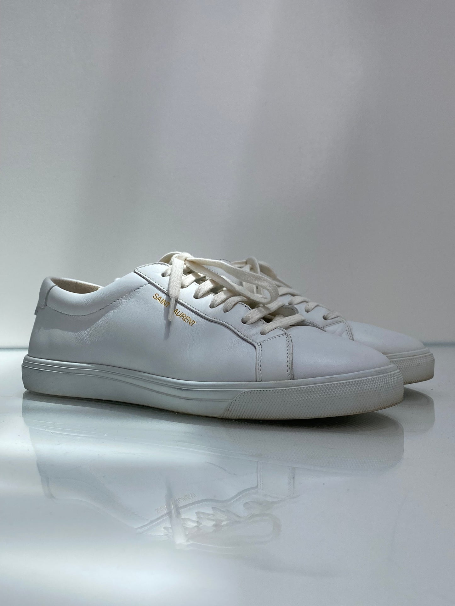 Saint Laurent White Sneakers, 39