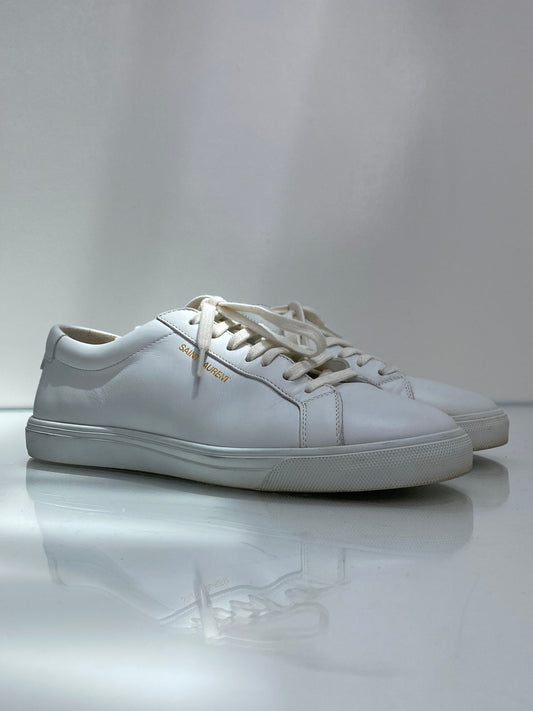 Saint Laurent White Sneakers, 39
