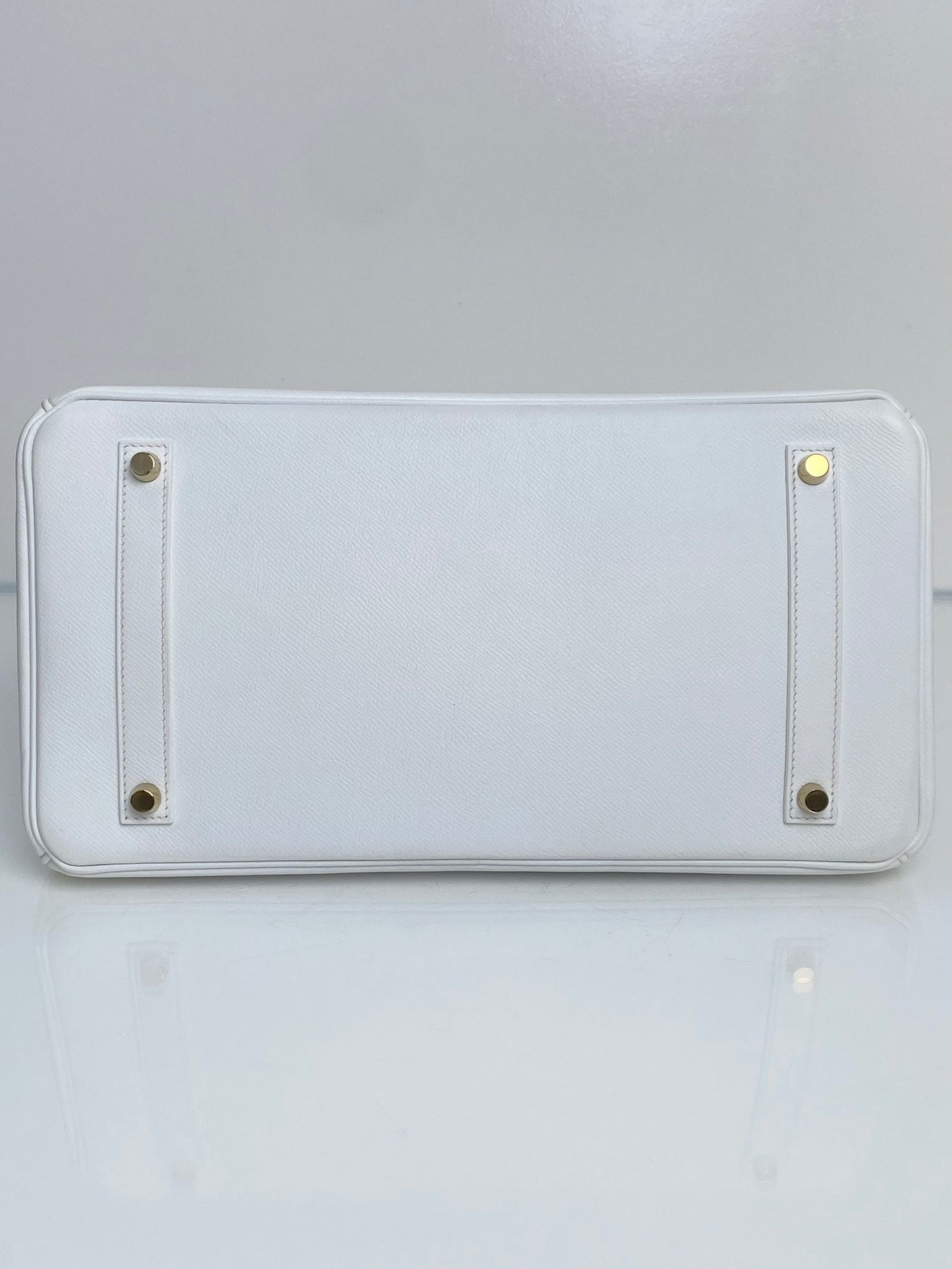 Hermes Birkin 35 White Epsom GHW #P