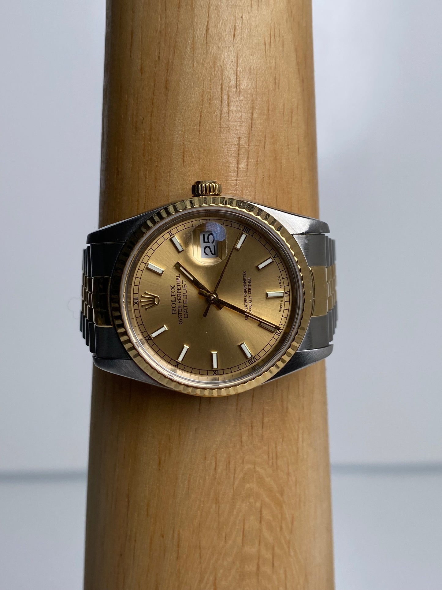 Rolex Datejust 36Mm Two Tone Watch