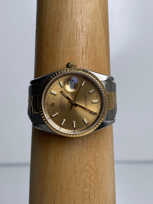 Rolex Datejust 36mm Two Tone Watch