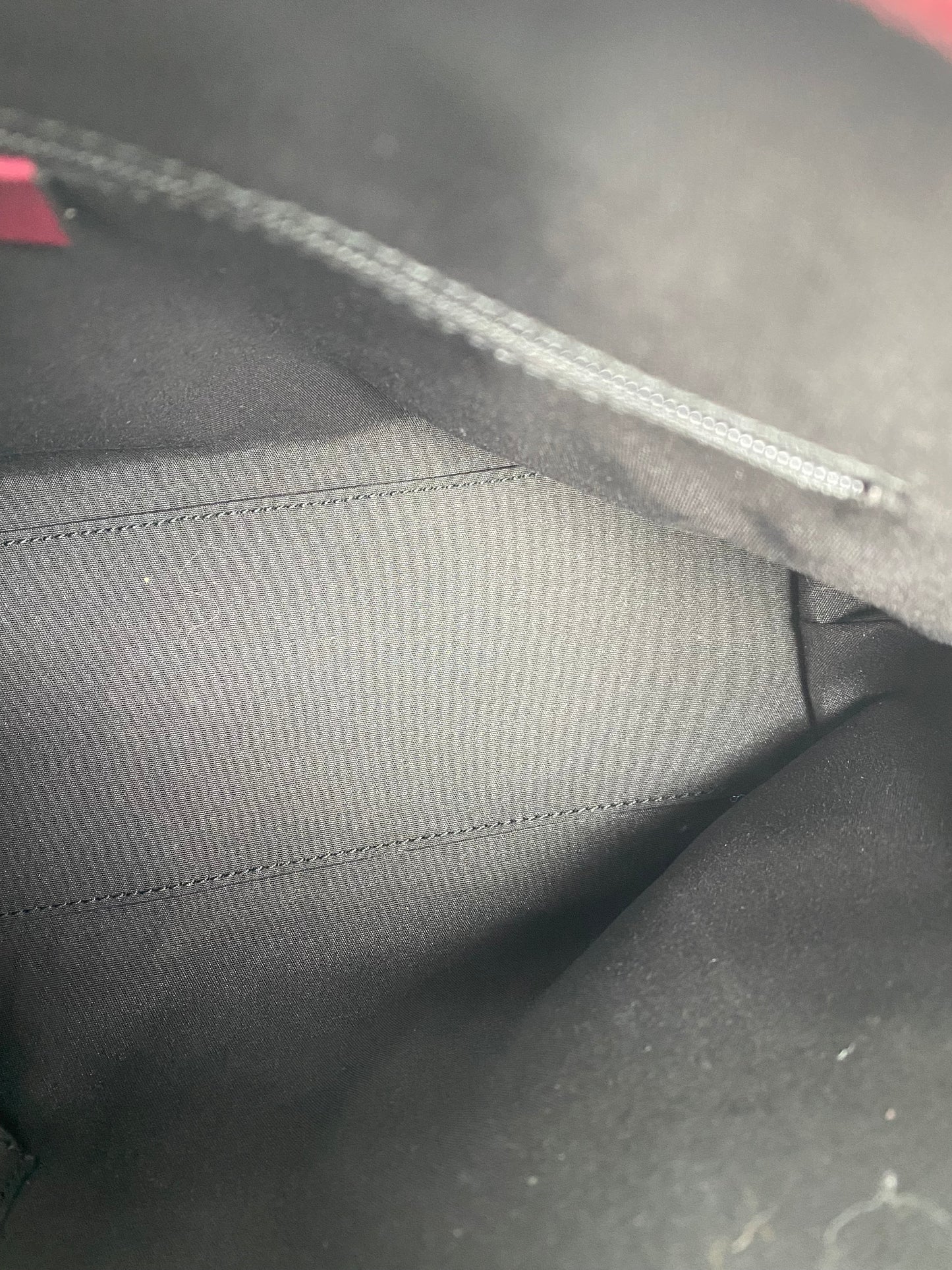 Gucci Burgundy Embossed Horsebit Bag SHW