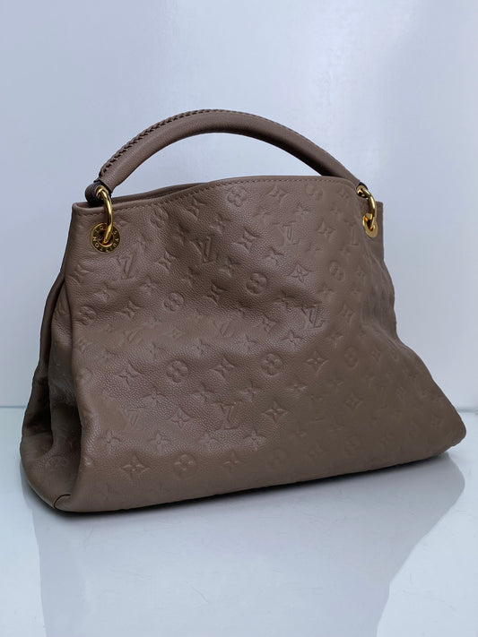 Louis Vuitton Artsy Taupe Empriente Leather GHW