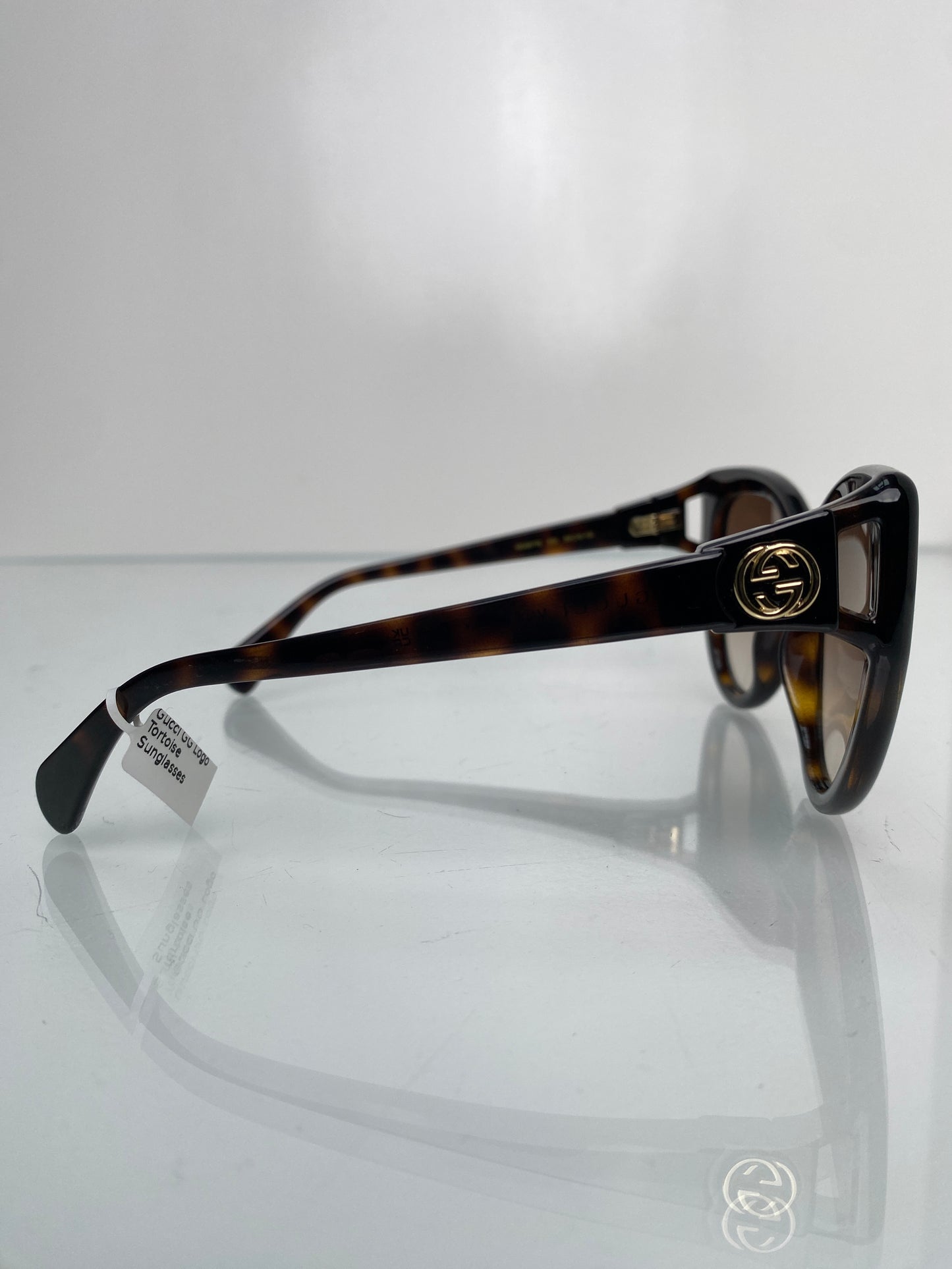Gucci GG Logo Tortoise Sunglasses