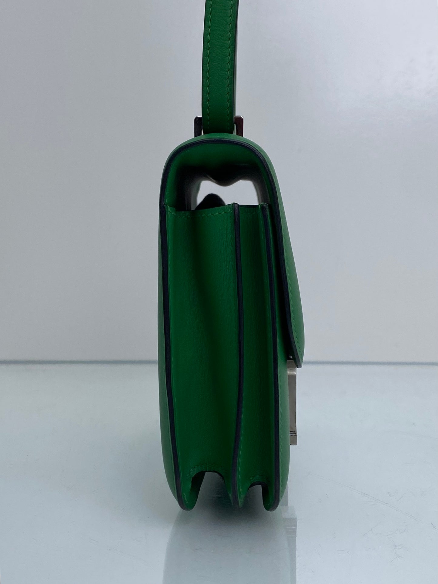 Hermes Constance 18 Green Calf PHW