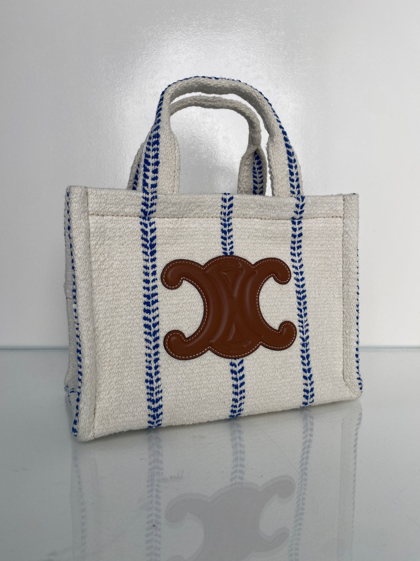 Celine Small Kaba Thais Canvas Tote Bag