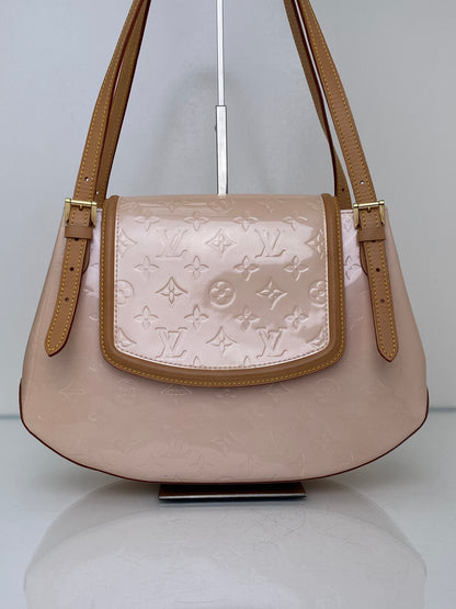 Louis Vuitton Marshmallow Monogram Vernis Biscayne Bay GM Bag
