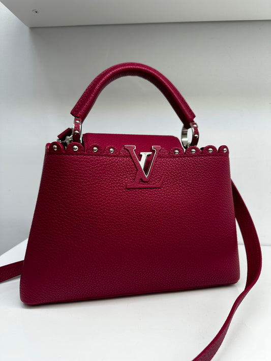 Louis Vuitton Capucine Raspberry SHW