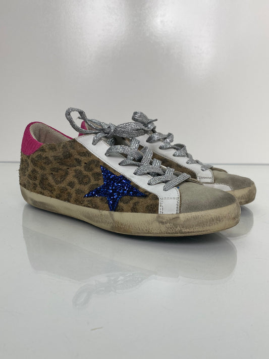 Golden Goose Cheetah & Pink Sneaker, 38