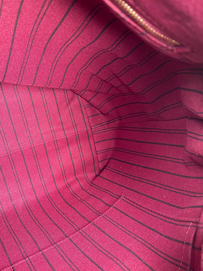 Louis Vuitton Magenta Empreinte Hobo Metis Bag GHW