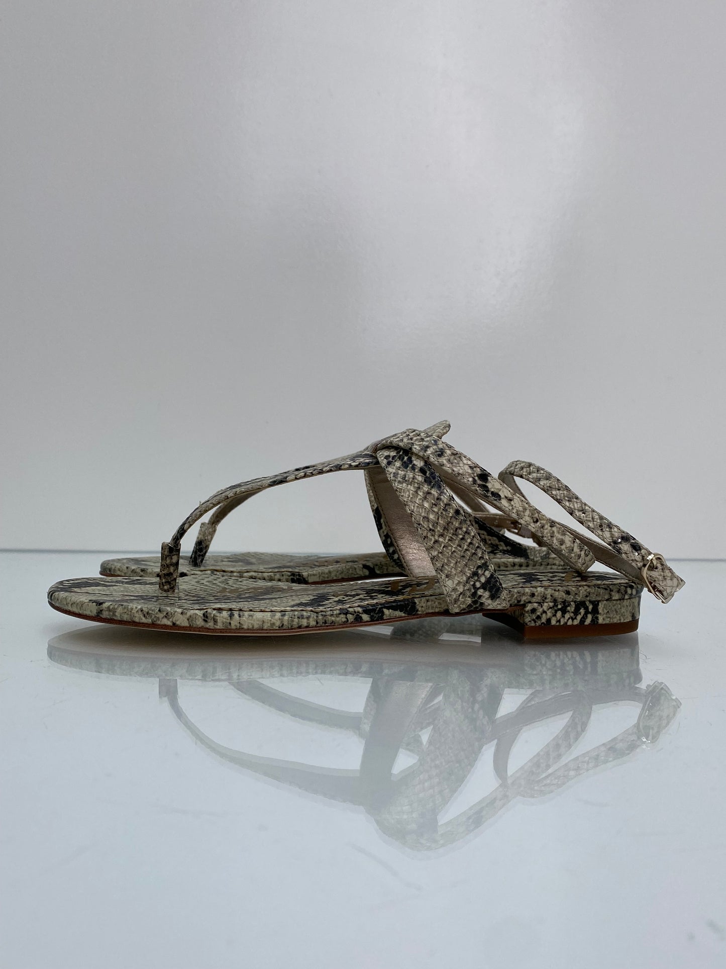 Sam Edelman Snakeprint Sandals, 9.5