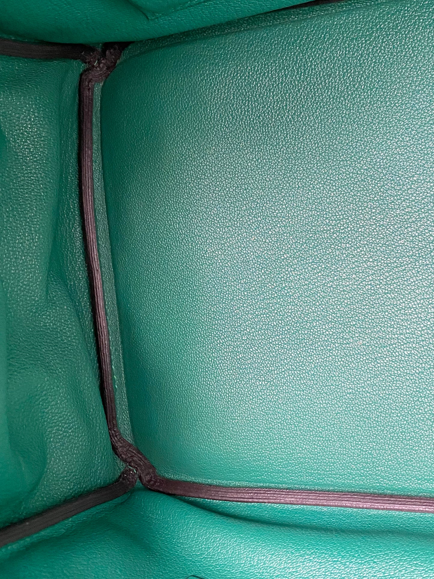 Hermes Birkin Malachite Togo GHW #Q