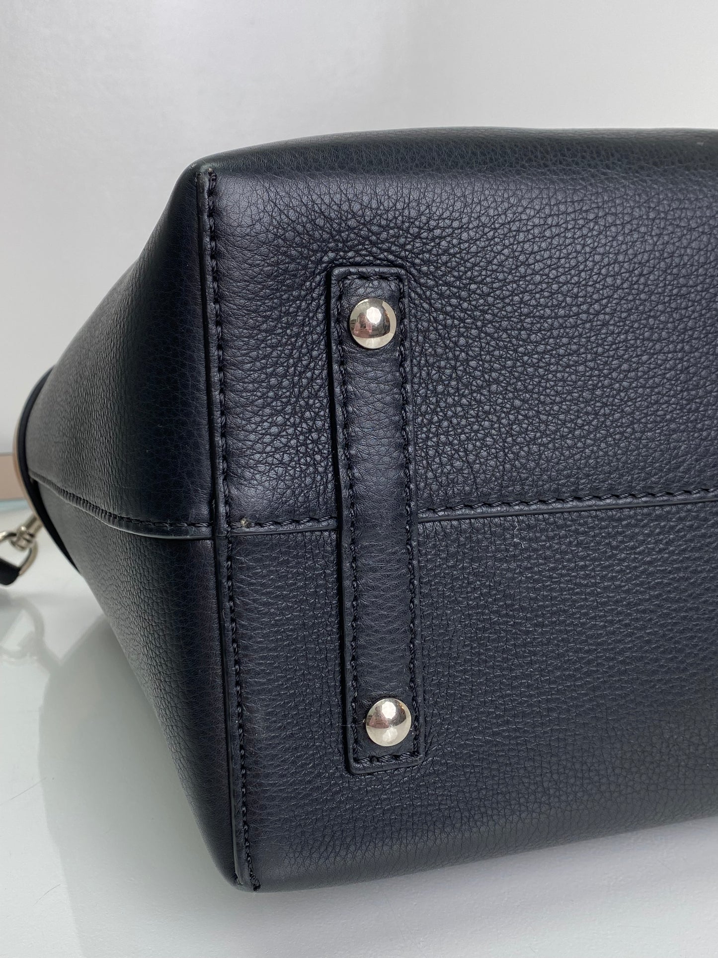 Burberry Black & Brown Marais Belt Bag SHW
