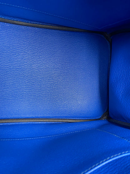 Hermes Birkin 30 Bleu Zellige Togo GHW #U