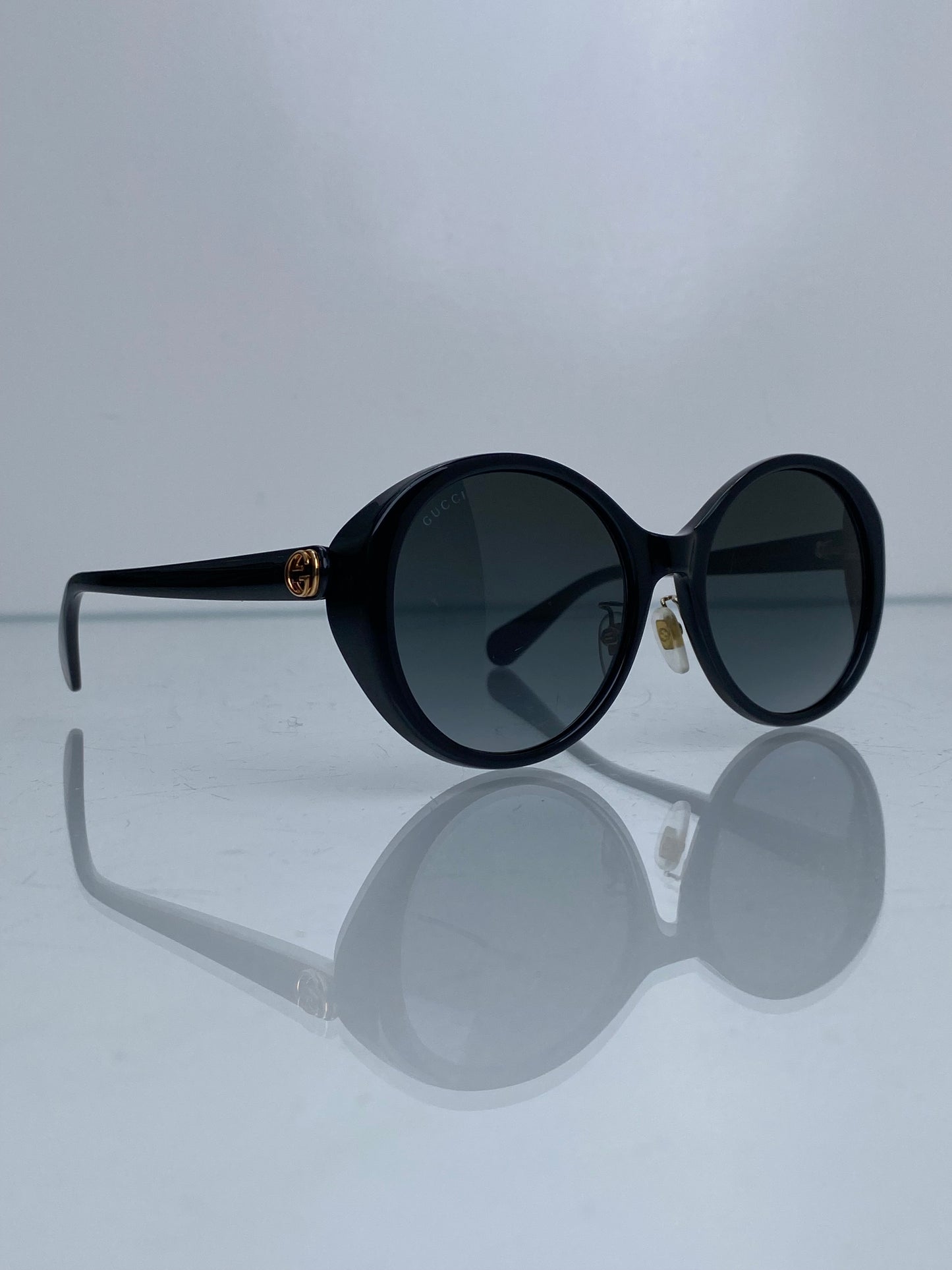 Gucci Black Interlocking GG Sunglasses
