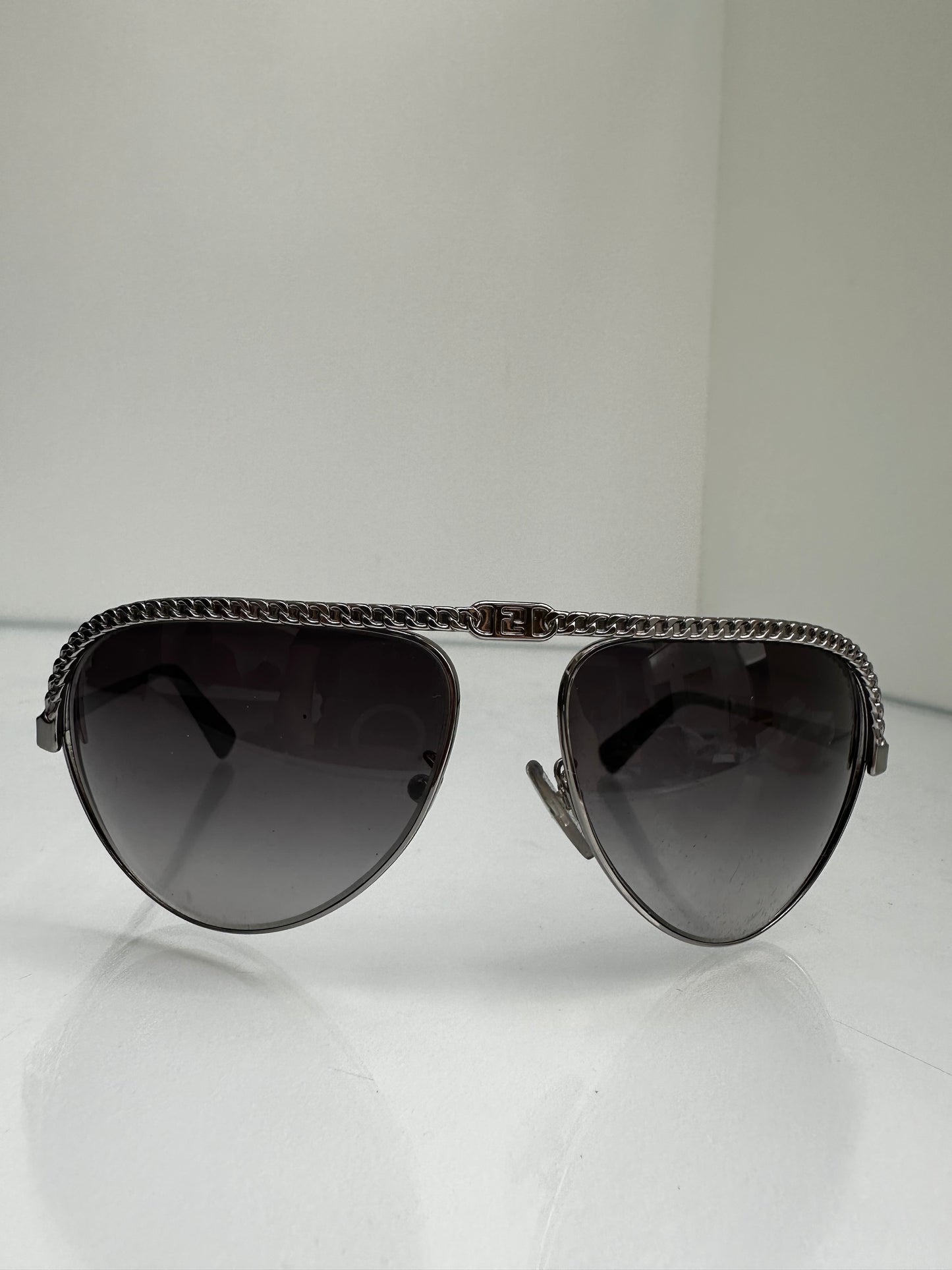 Fendi Chain Aviator Sunglasses