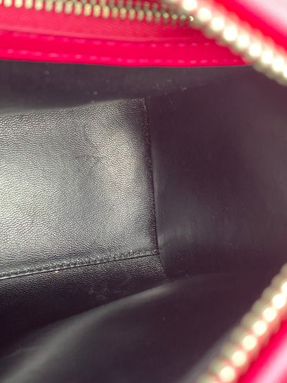 Christian Dior Pink & Black Medium Lady Dior Bag SHW