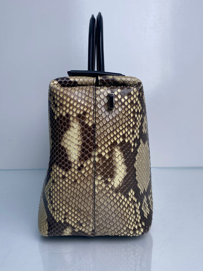 Tom Ford Black & Python Top Handle Bag RHW