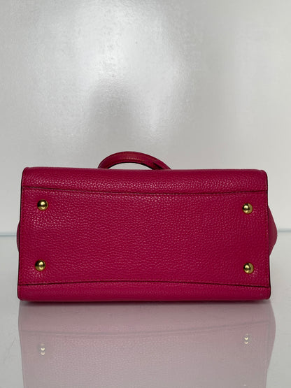 Salvatore Ferragamo Pink Small Crossbody Tote GHW