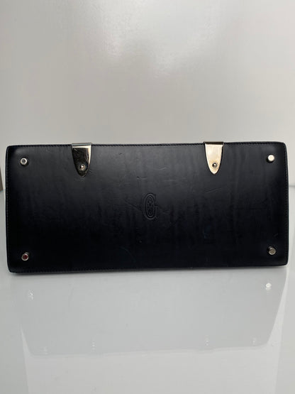 Goyard Black GM Goyardine Saigon Top Handle Tote Bag SHW